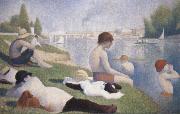Georges Seurat Bathers at Asnieres oil painting reproduction